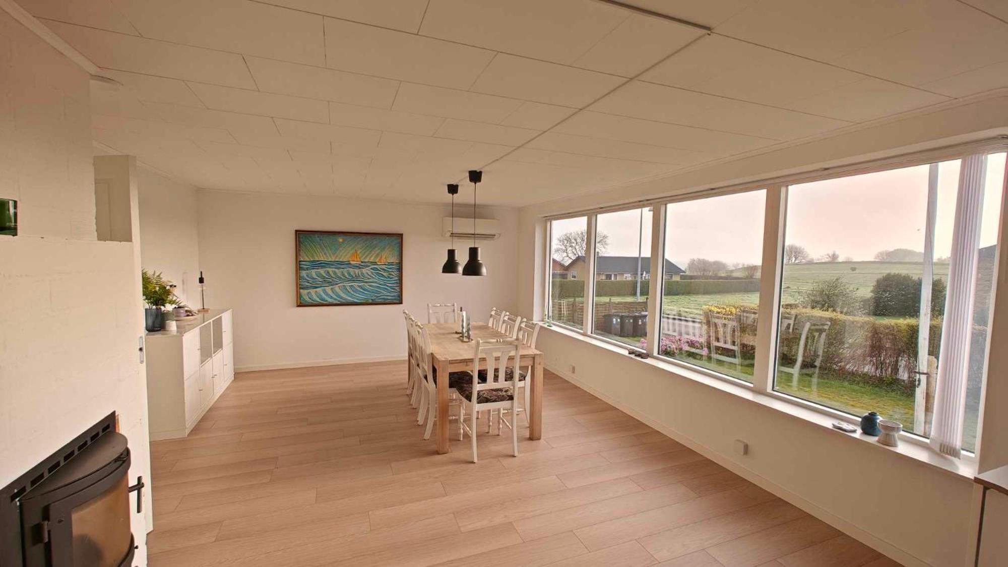 Sommerhus Ved Strand Og Lystbadhavn Soby - Aero Exteriér fotografie