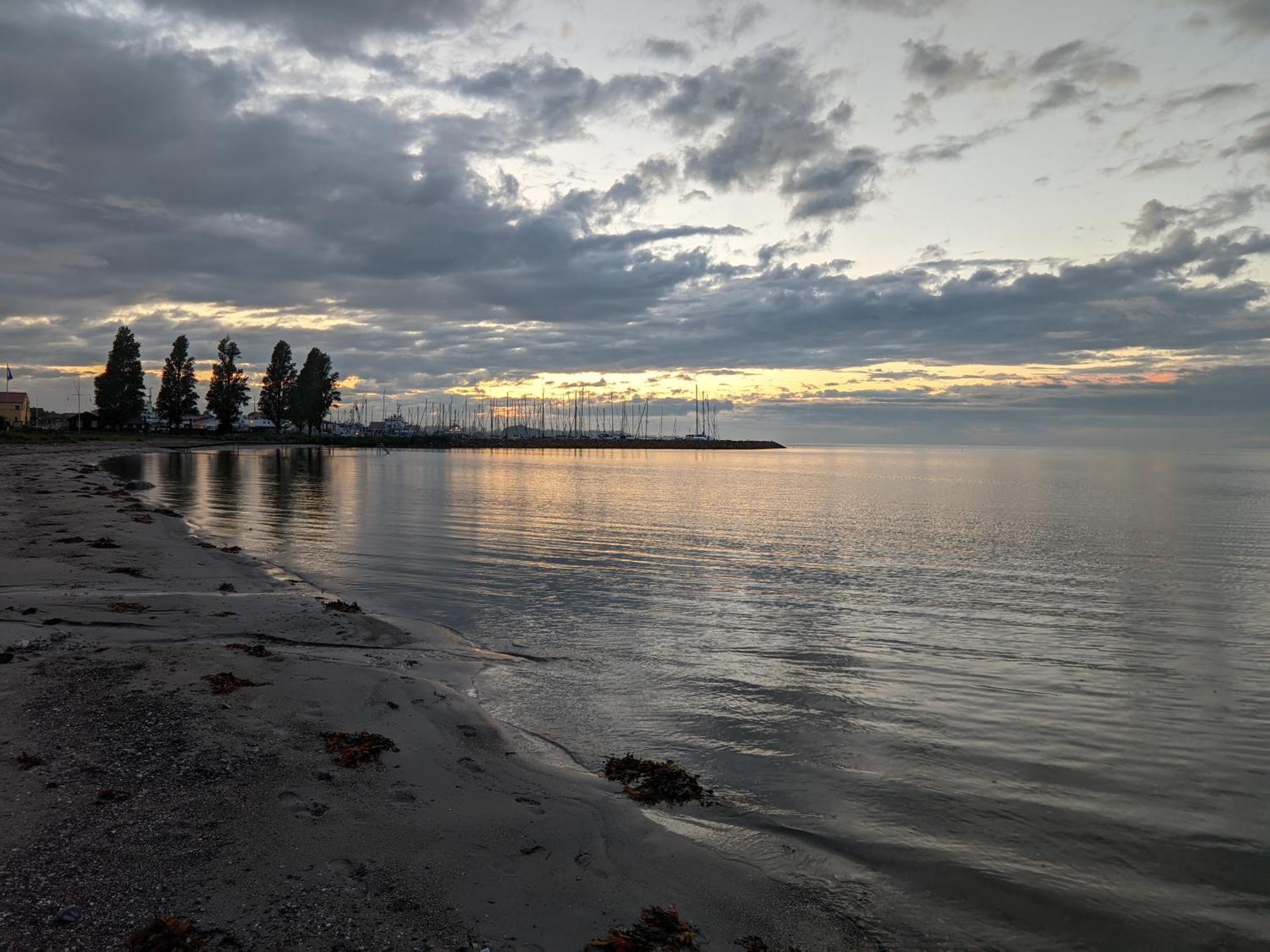 Sommerhus Ved Strand Og Lystbadhavn Soby - Aero Exteriér fotografie
